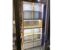 THANH LÝ TỦ TRƯNG BÀY GỖ GHÉP ms890